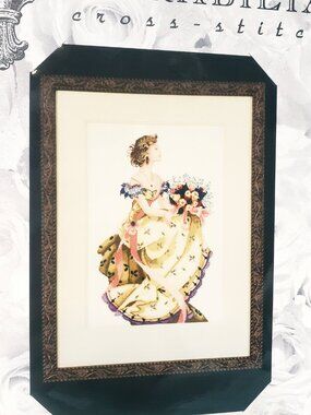 Mirabilia Cross Stitch Pattern Spring Queen 1998 Nora Corbett MD34